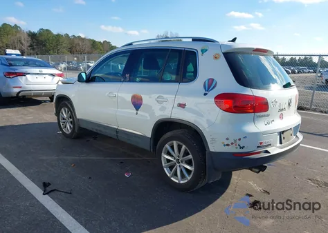 2017 Volkswagen Tiguan 2.0T Wolfsburg Edition из США, поврежденный, VIN WVGSV7AXXHK029189